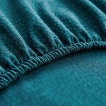 housse de mobilier bleu turquoise déperlant