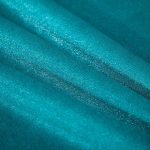 housse de sofa clic clac en velours couleur bleu turquoise
