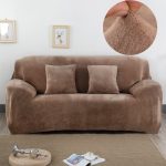 housse en velours pour fauteuil et canapé