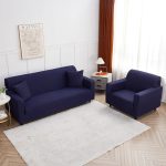 housse extensible bleu marine