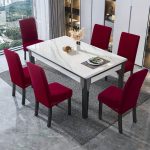 housse extensible pour chaise Bordeaux