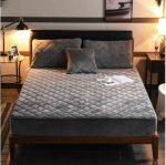 housse en velours pour protection de matelas