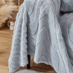 jeté bleu pour salon