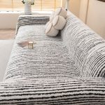 jeté de canapé design ébène clair