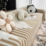jeté de canapé en textile sylvestre