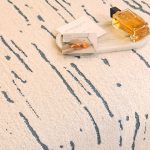 jeté écorce bleu pour décoration intérieure