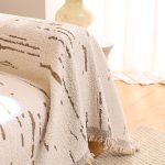 jeté en laine écorce beige