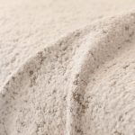 jeté en laine moucheté sable pour salon