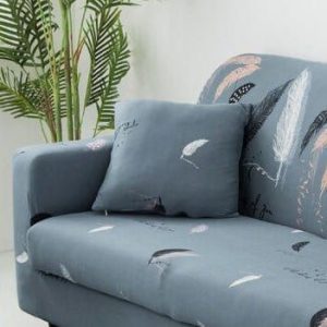 juey - 2 pièces - housses de coussin extensibles 45x45cm