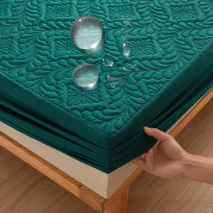 Protège matelas imperméable, housse de drap, anti-acariens