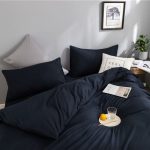 literie bleue marine