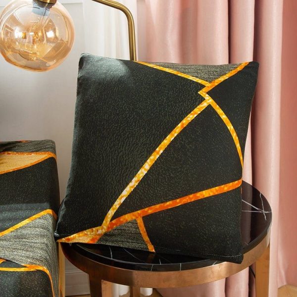 madone - 2 pièces - housses de coussin extensibles 45x45cm