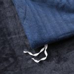 parure de lit bleu marine velours