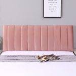 rose housse de tête de lit