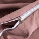 taies d'oreiller assorties rose pêche