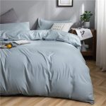 taies d'oreiller bleu ciel