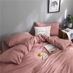 taies d'oreiller rose pêche