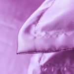 taies d'oreiller satin mauve
