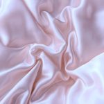 taies d'oreiller satin rose clair