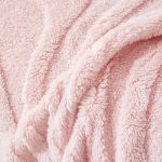 textile polaire rose pour canapé élégants